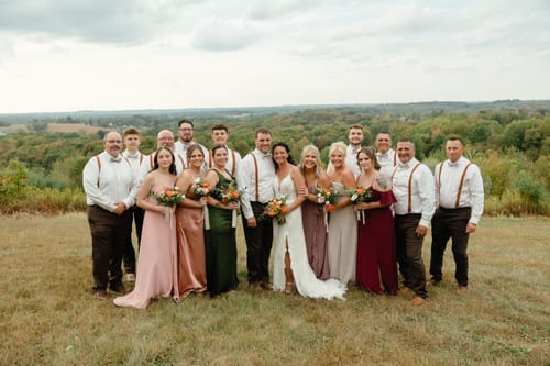 Lily M. review of Wonderland Garden Bow Tie & Cognac Buckle Suspenders Set image 1 out of 1