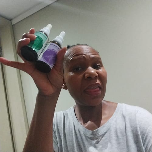 Customer photo review of Fibroid & Hormonal Balance Combo