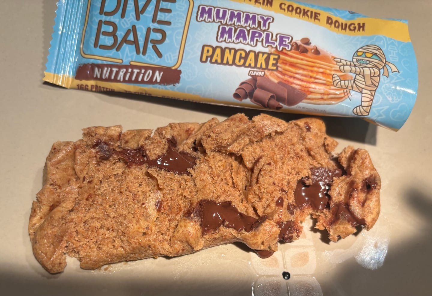 Customer photo review of Teresa's Mummy Maple Pancake - 6 bars