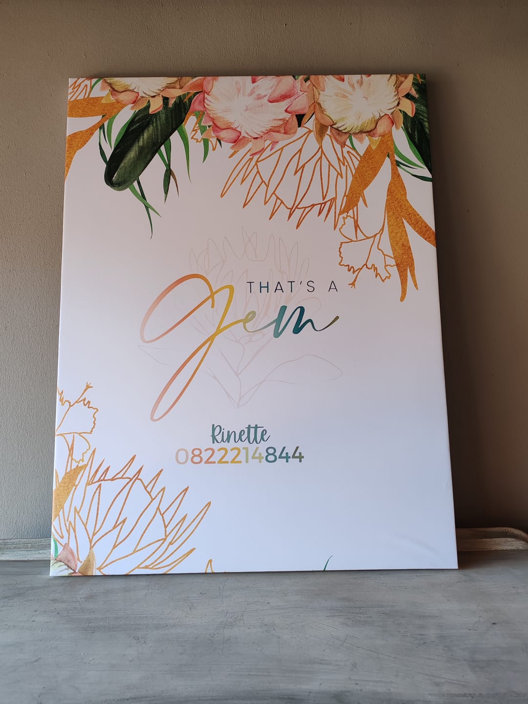 Customer photo review of 3 x A1 (Large) - 600mm x 800mm each