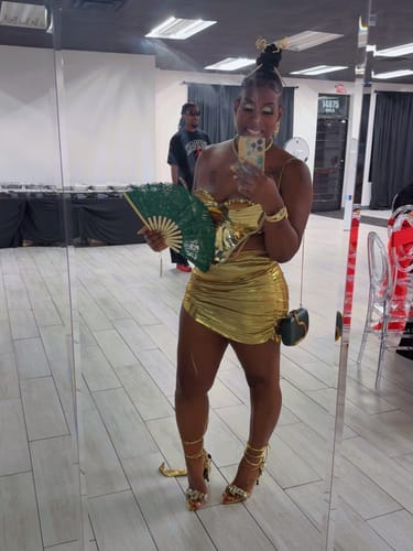 Customer photo review of LUXE GLAMOUR SET (All Sizes Restocked)