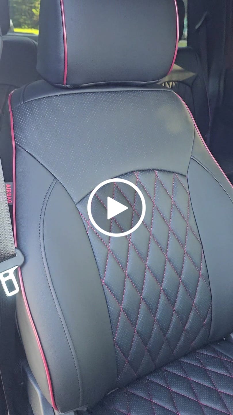Customer video review of Premium Custom-Fit Seat Covers
