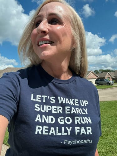 Customer photo review of Wake Up Early T-Shirt