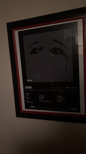 Customer photo review of Deftones - Ohms | Album Cover Poster