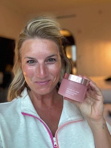 Customer photo review of Niacinamide Jelly Crème