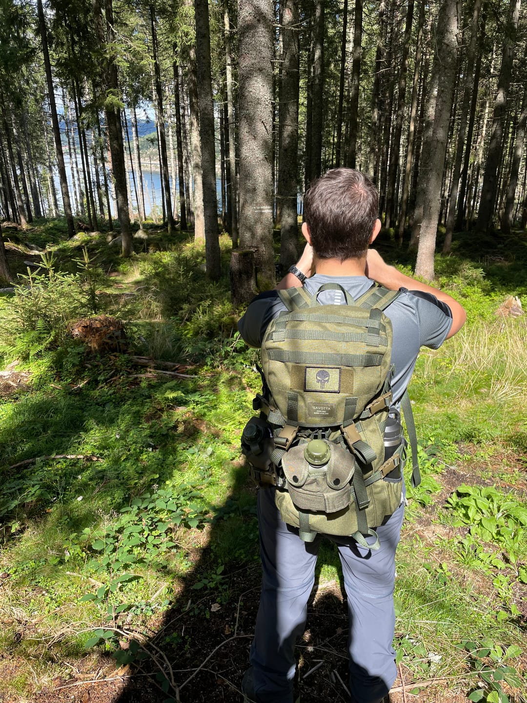 Customer photo review of Jääkäri M backpack