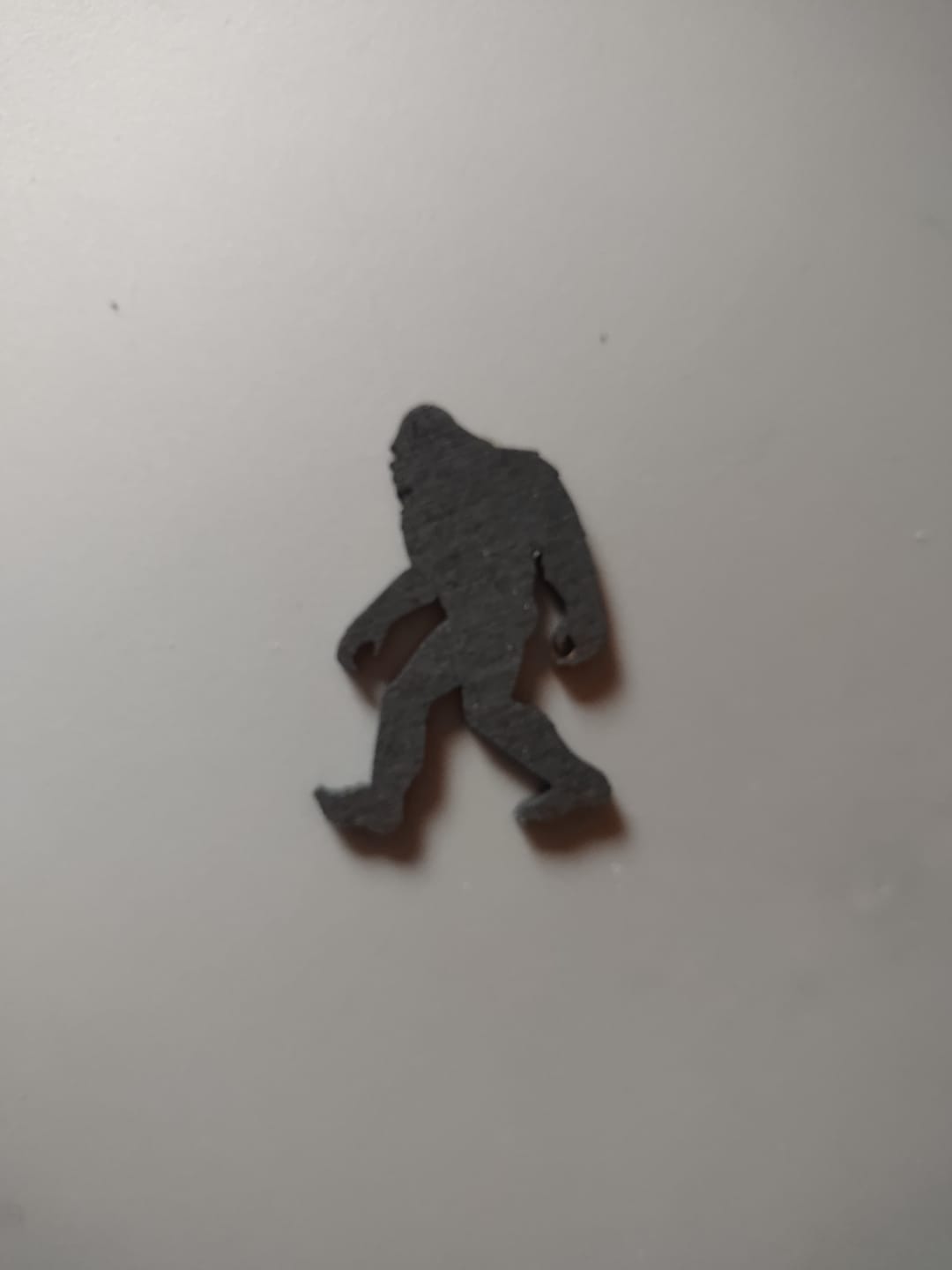 Customer photo review of Unfinished Wood Bigfoot Sasquatch Silhouette - Craft- up to 46" DIY