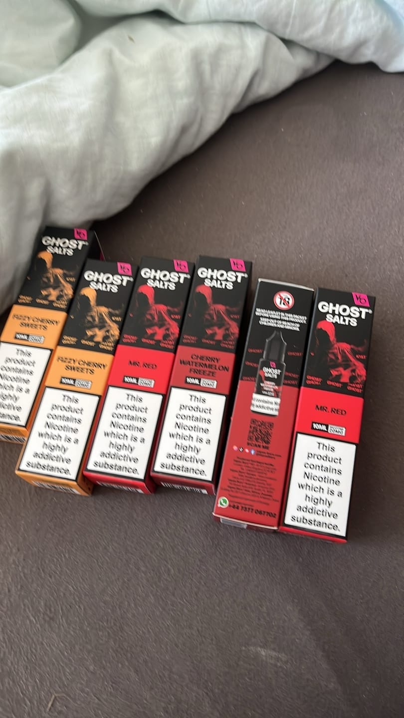 Customer photo review of Ghost Salts 10ml - 2% Nikotyny - E-Liquid z Solą nikotyny