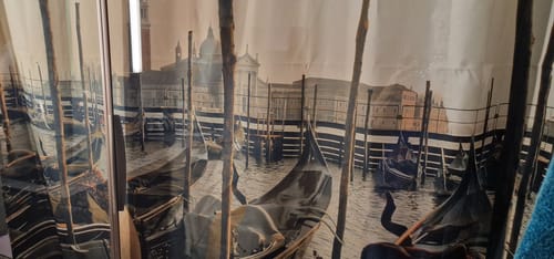 Customer photo review of Foto Duschvorhang