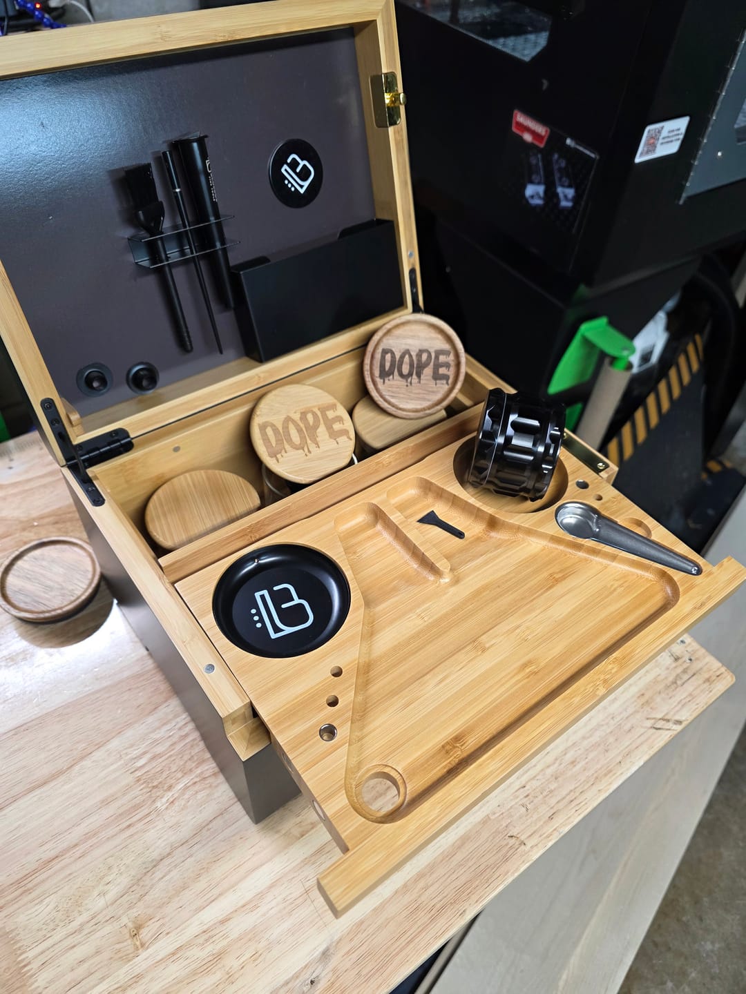 Customer photo review of DISCOVERY 2.0 Storage Stash Box with Fingerprint Lock