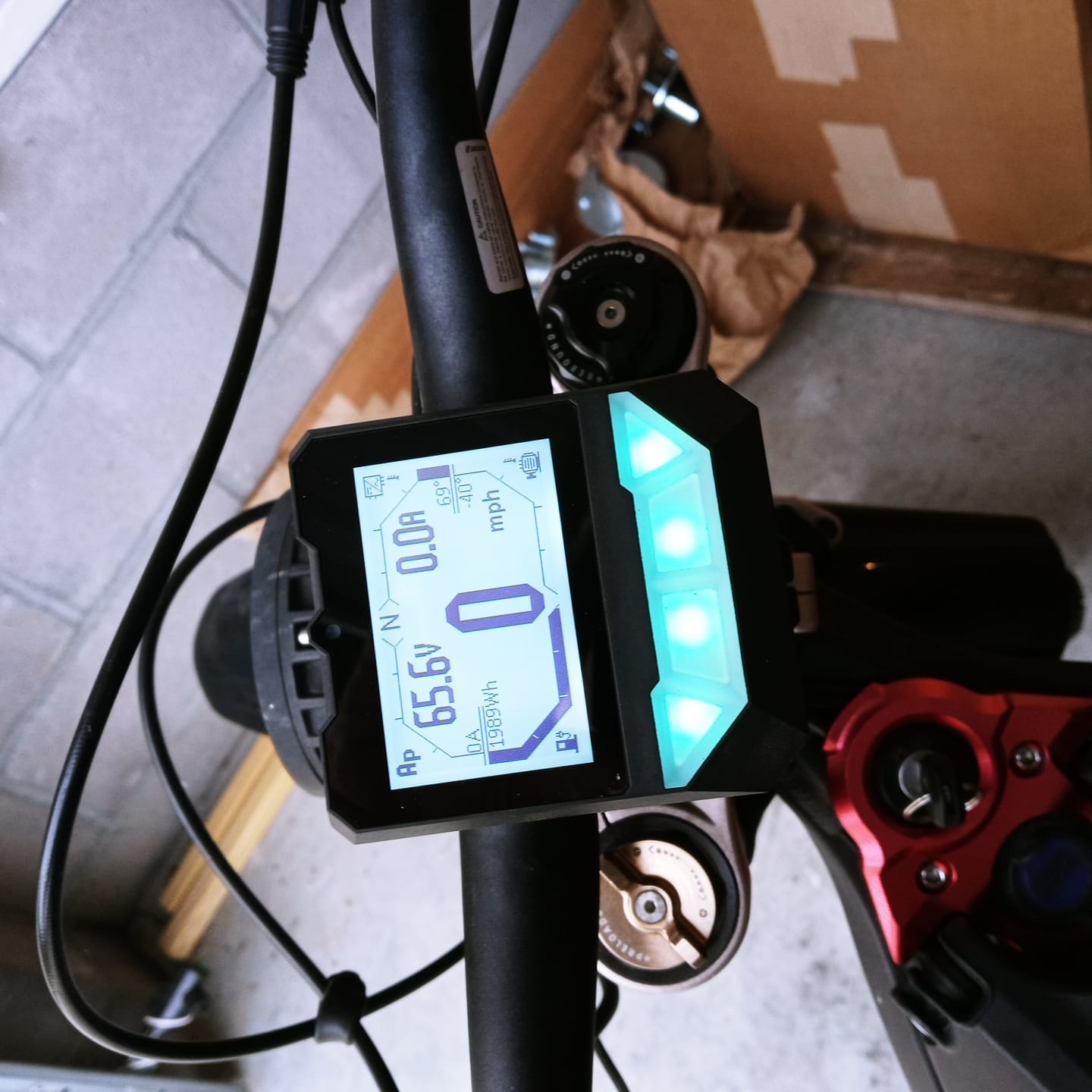 Customer photo review of Sur-Ron Light Bee Error Codes