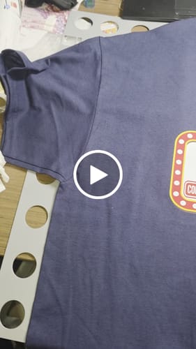 Customer video review of Upload Your DTF Gang Sheet