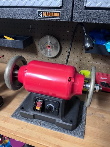 Customer photo review of Diamond Serration Wheel