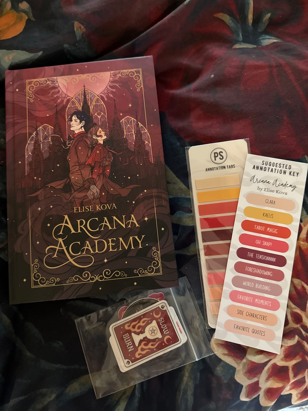 Customer photo review of probably smut book club subscription