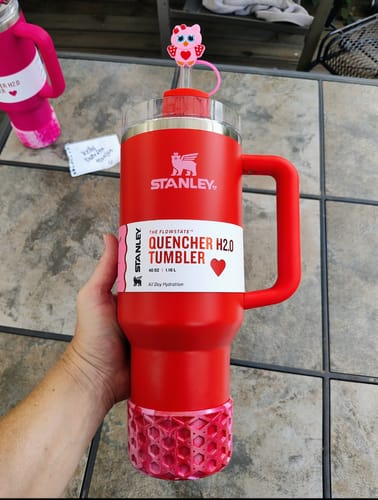 Customer photo review of LOVE STRUCK WAFFLE Tumbler Boot -fits 20-40oz New!