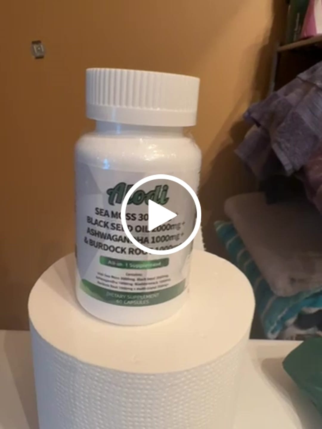 Customer video review of Super Sea Moss Capsule Blend