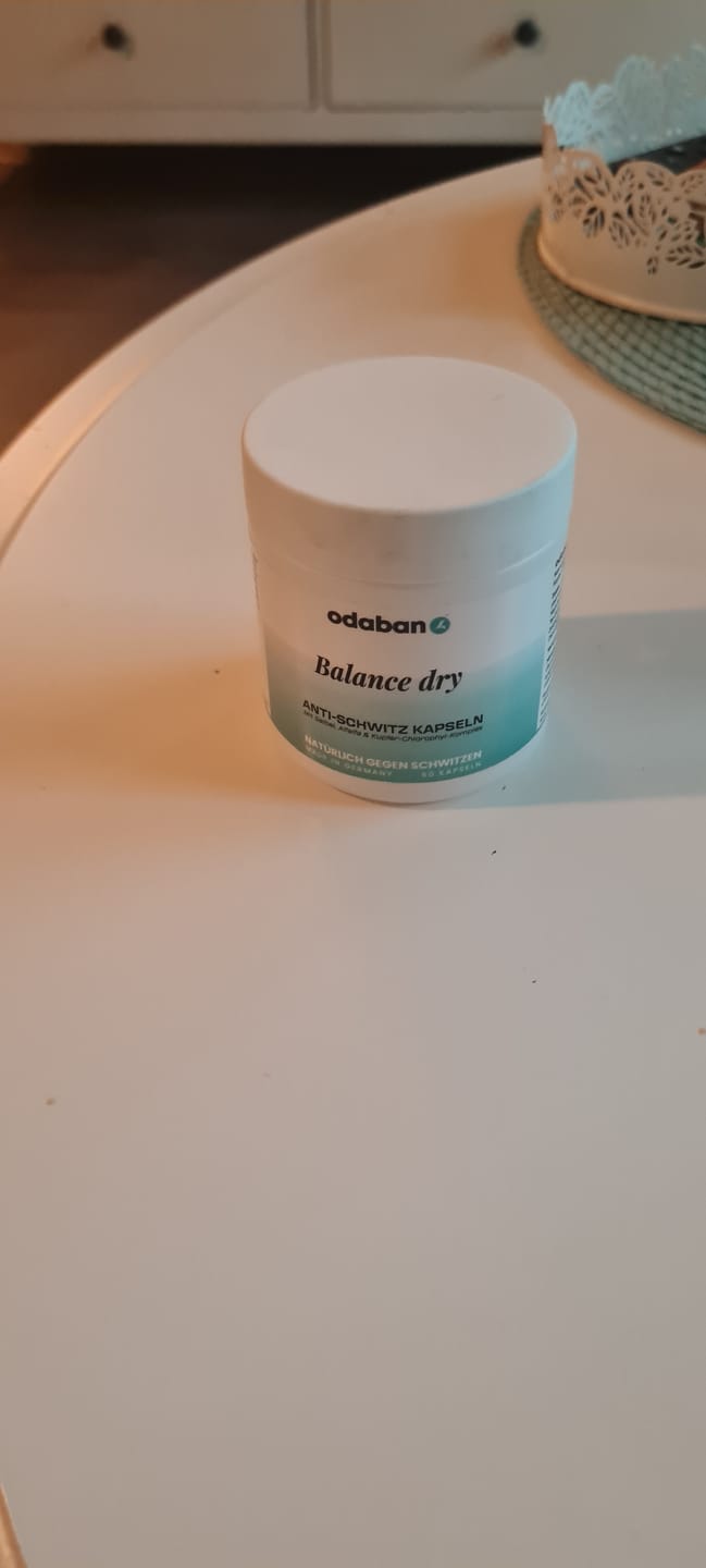 Customer photo review of odaban® Balance dry - Anti-Schwitz Kapseln I Abo