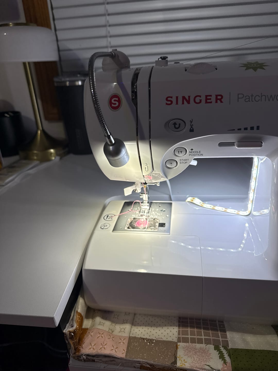 Customer photo review of Daylight Sewing Machine Lamp