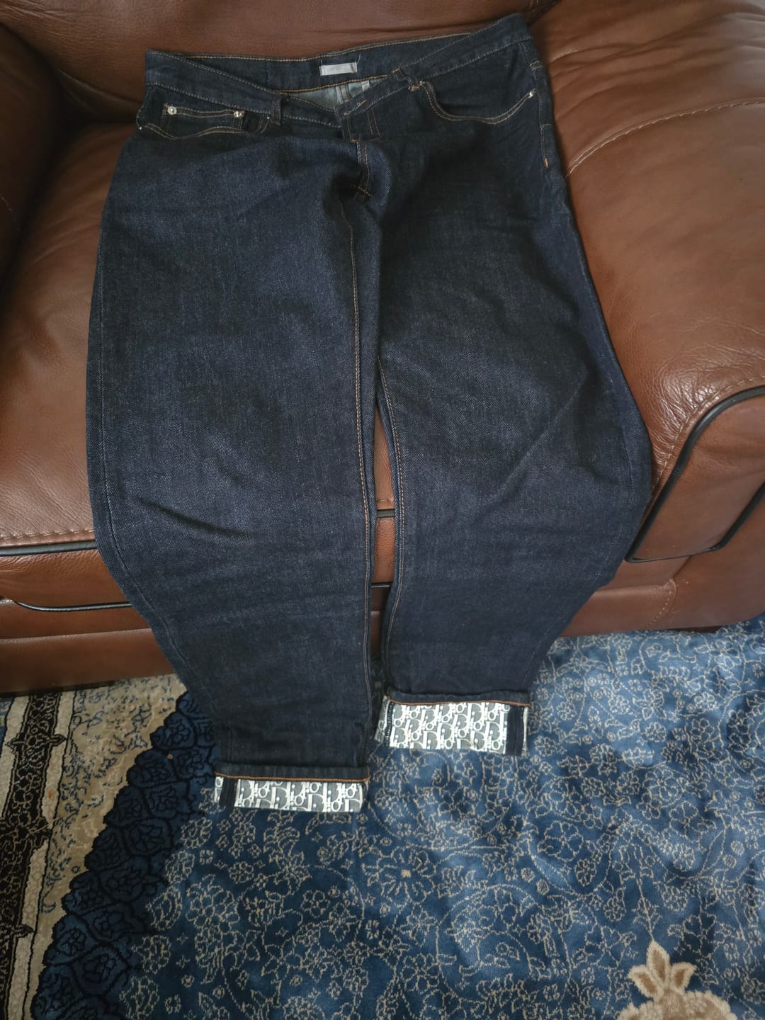 Customer photo review of Blue Pant