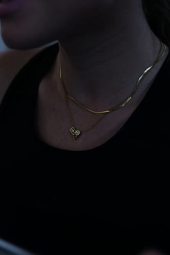 Customer photo review of Anchor Necklace