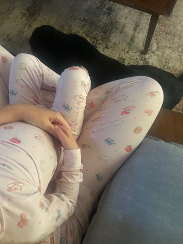 Customer photo review of Tea Time Two-Piece Pajamas