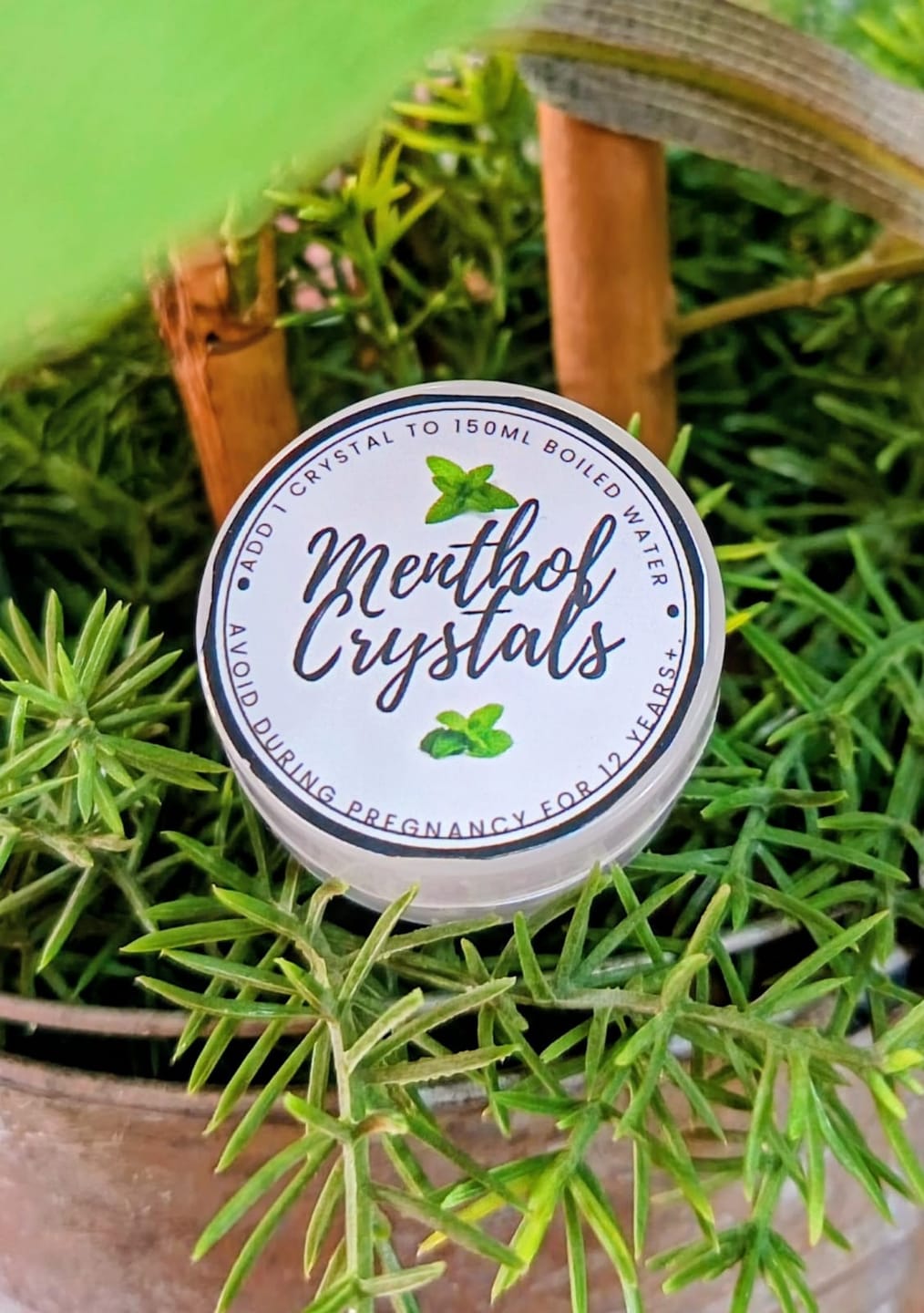 Customer photo review of Menthol Crystals
