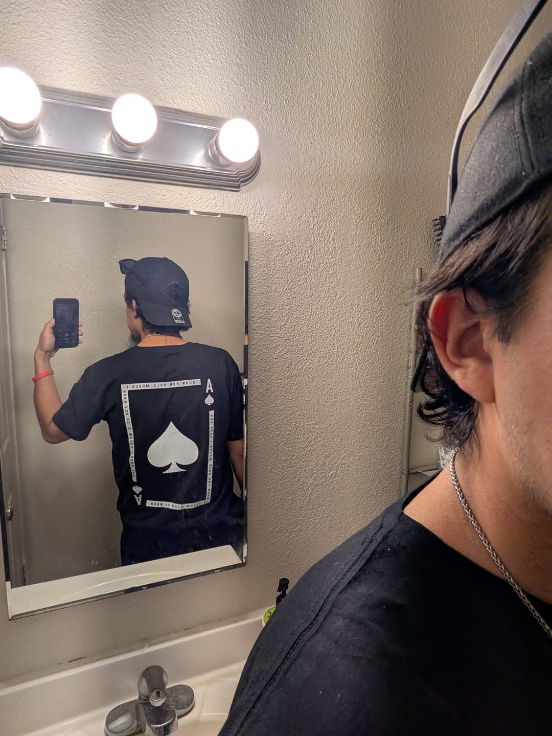 Customer photo review of Bold Moves Tee