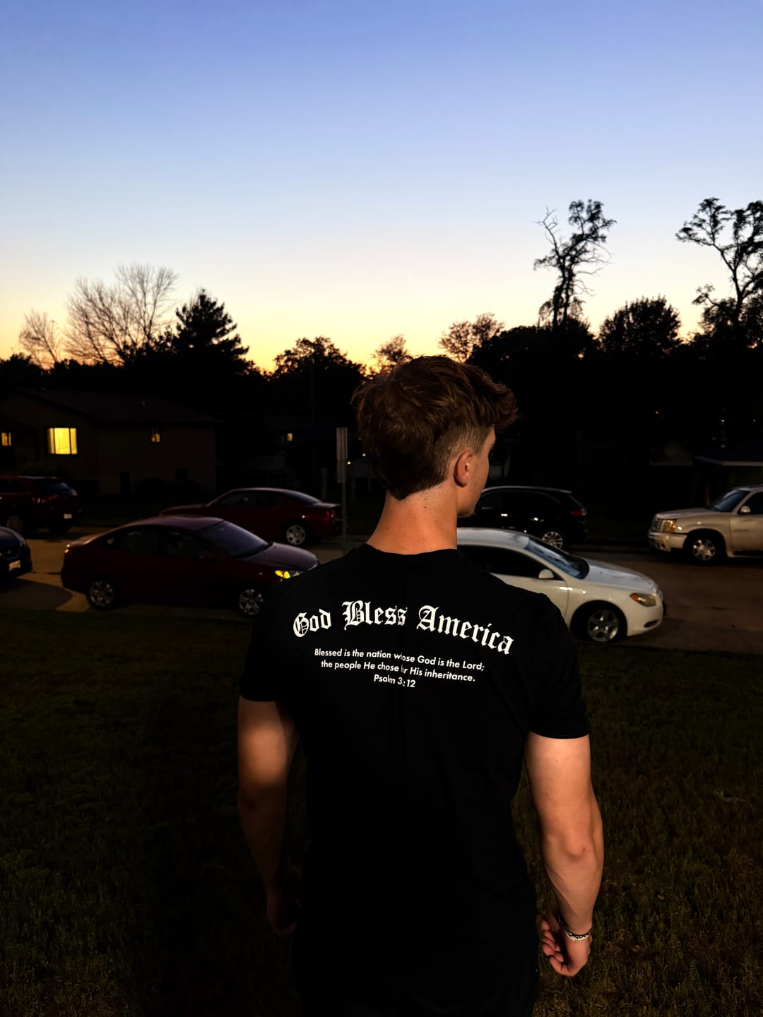 Customer photo review of Kingdom Performance Tee
