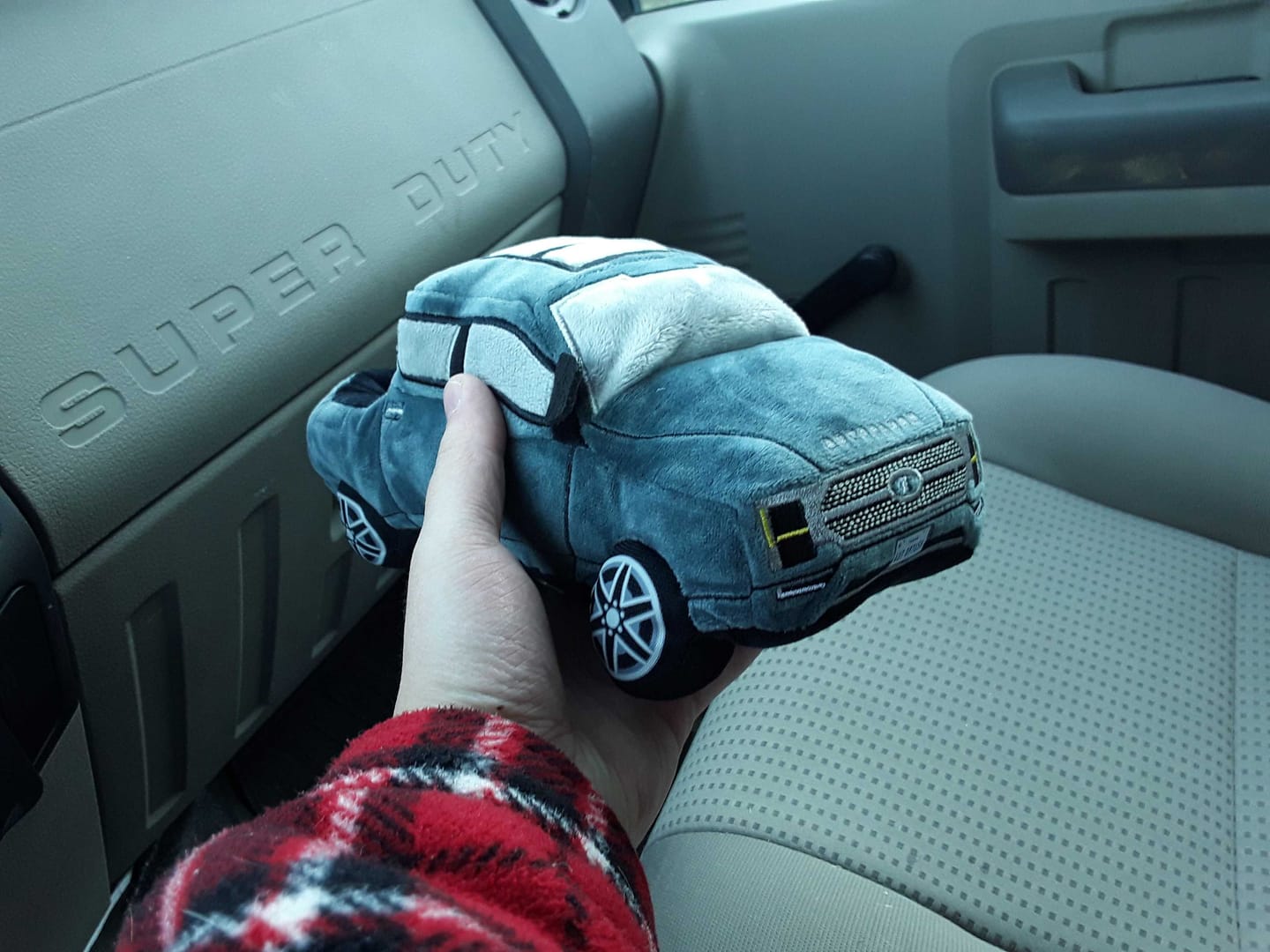 Customer photo review of F150 Pickup Plushie