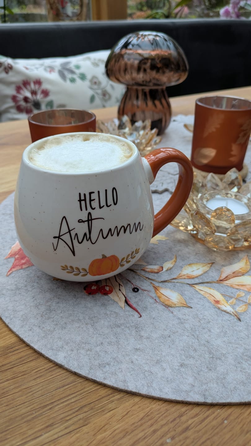 Customer photo review of Herbst-Tasse – Keramiktasse mit Herbstmotiv
