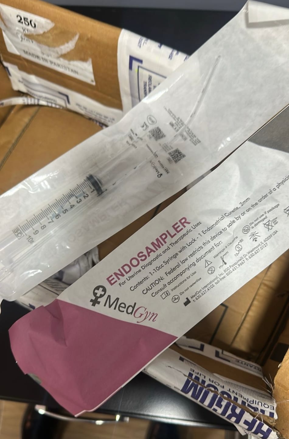 Customer photo review of Endosampler, Dispositivo para muestreo de tejido endometrial simple - Marca MedGyn