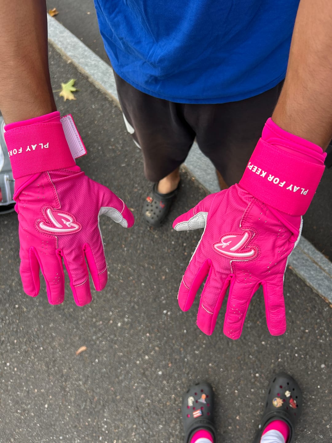 Customer photo review of Mystery Batting Gloves