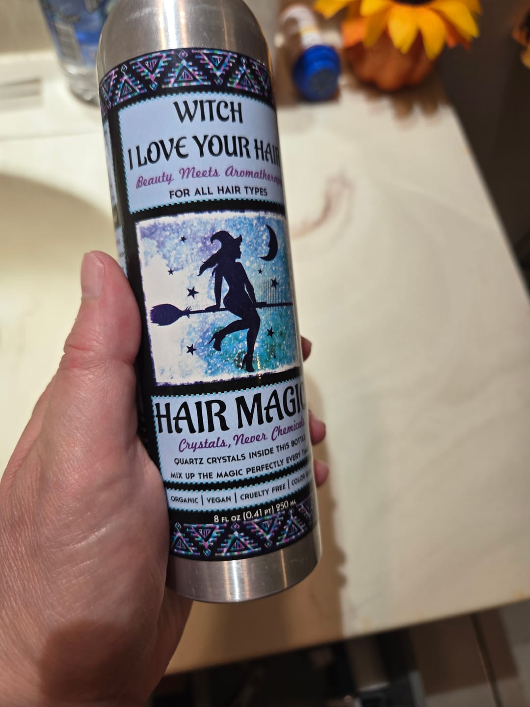 Customer photo review of Witch I Love Your Hair - Hair Mist