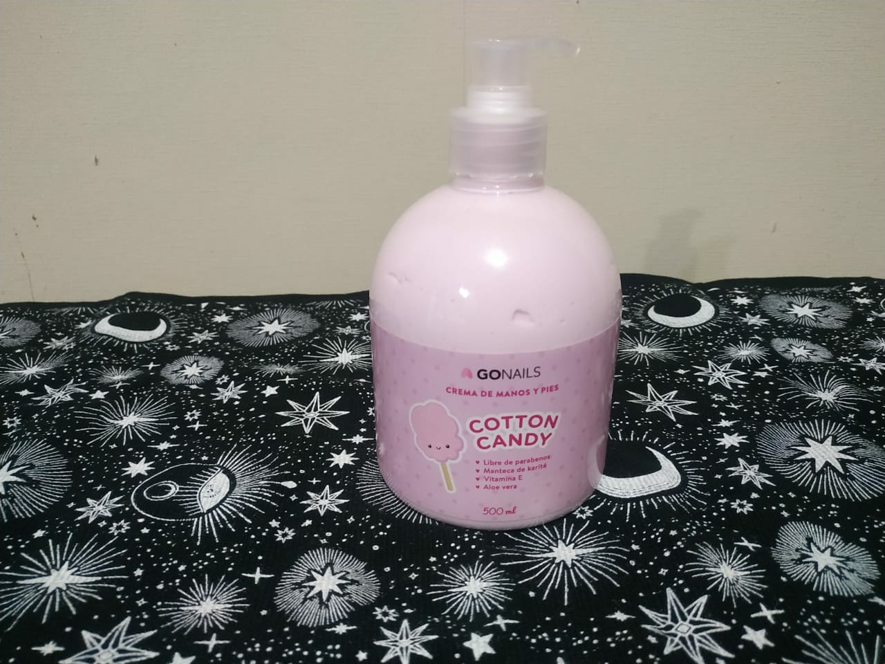Customer photo review of Crema de Manos y Pies - Cotton Candy 500 ml