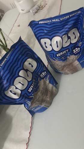 Customer photo review of BOLD WHEY COOKIES & CREAM (900g)