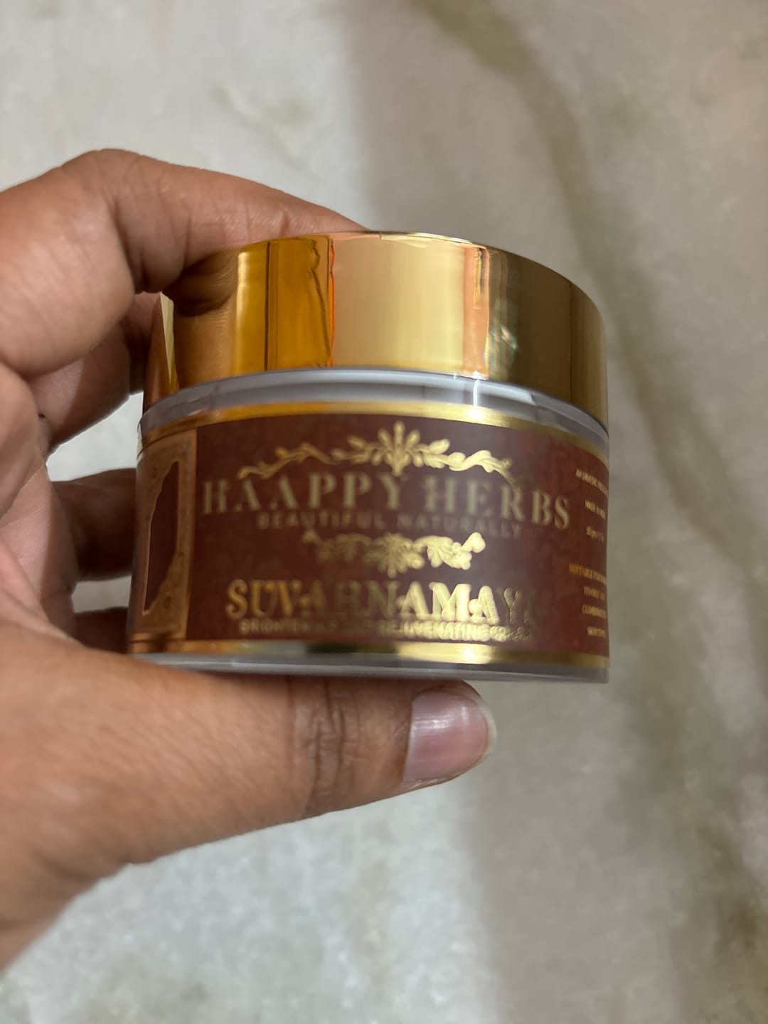 Customer photo review of Suvarnamaya Cream