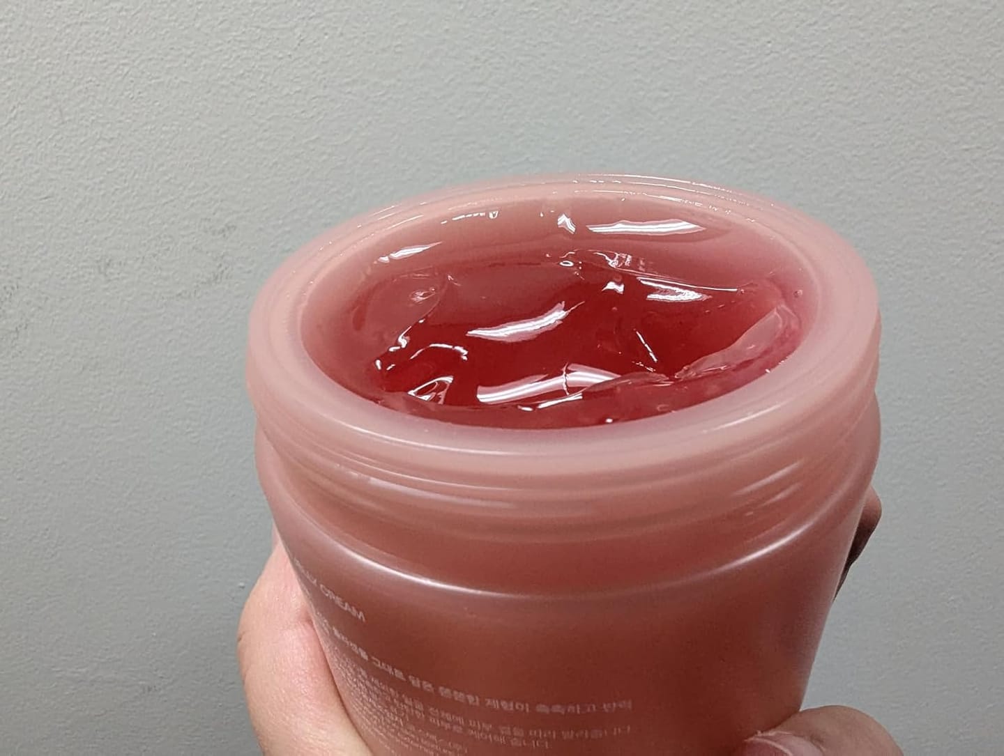 Customer photo review of Niacinamide Jelly Crème