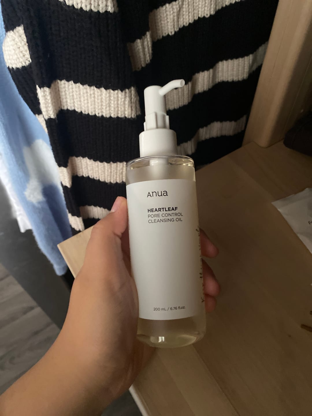 Customer photo review of Anua - Huile nettoyante - Heartleaf Pore Control Cleansing Oil