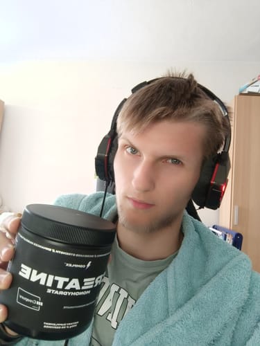 Customer photo review of Creatine Monohydrate
