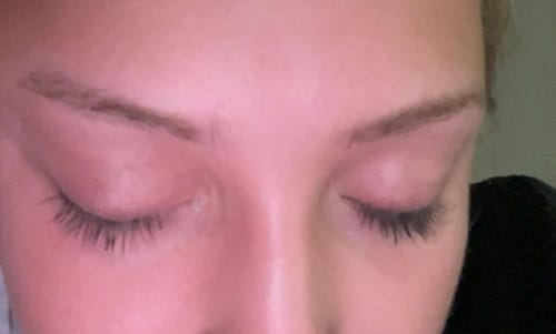 Customer photo review of LURIA Siero Per Ciglia
