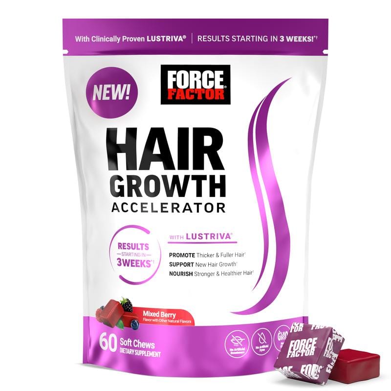 Customer photo review of Hair Growth Gummies