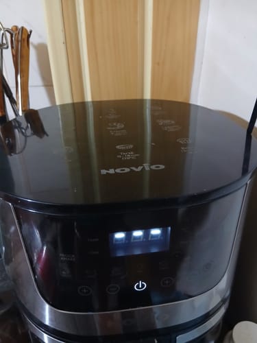 Customer photo review of Air Fryer Novio Grill & Fry