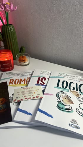 Recenzie cu fotografie de la un client despre Pachet Bacalaureat (Română + Istorie + Logică) Bacademia