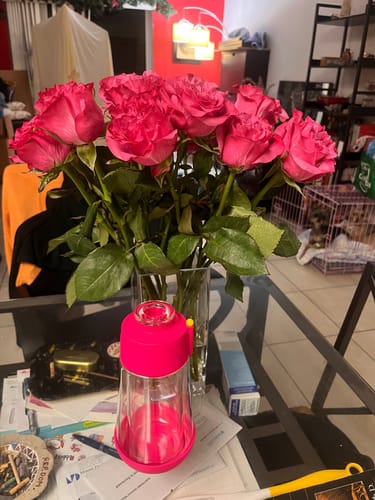 Customer photo review of The Gravity Bong - Hot Pink