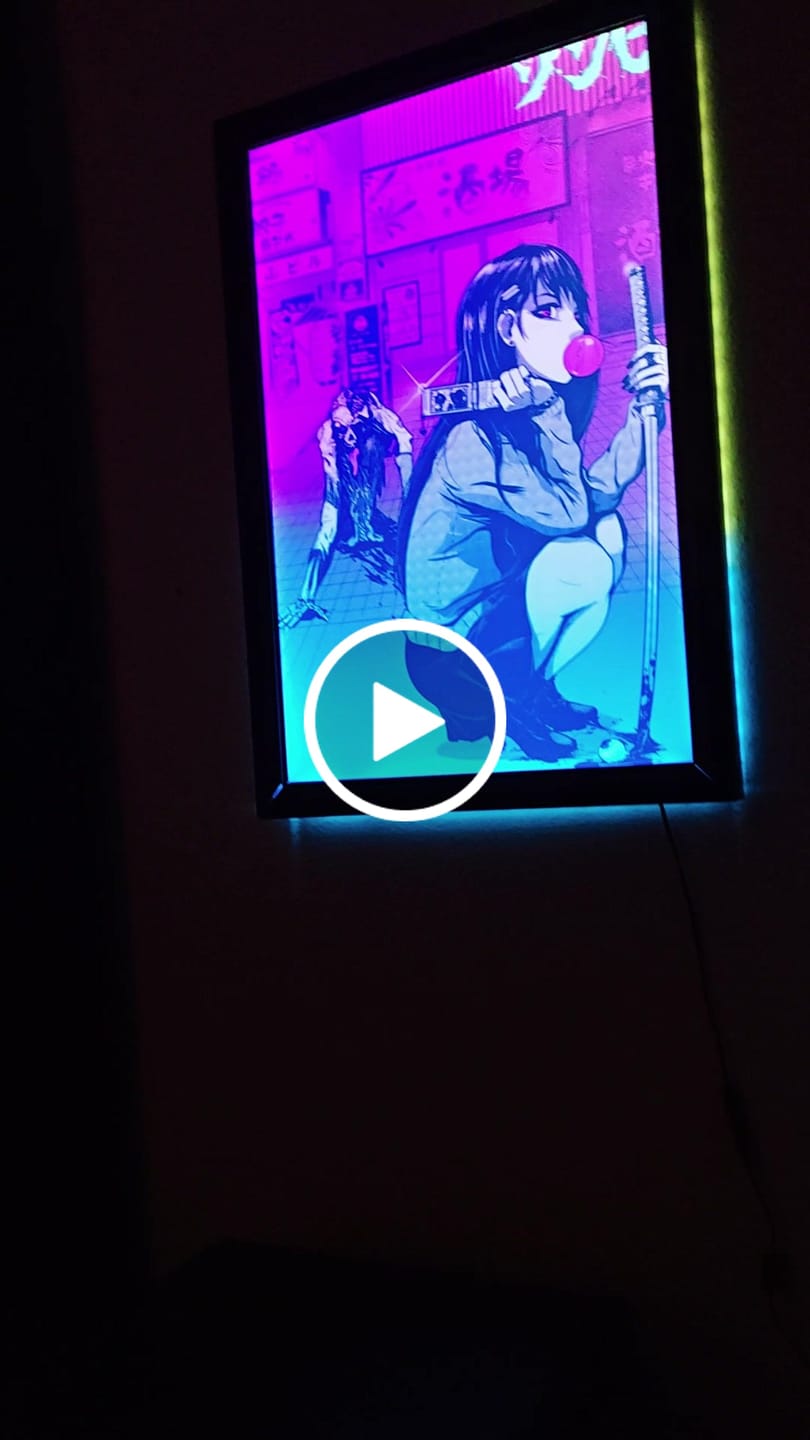 Customer video review of Pre- Order Lightbox Frame (16x24 in)