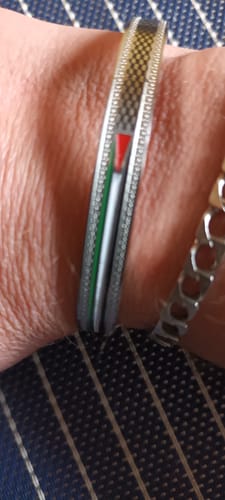 Customer photo review of Palestine Heritage Cuff