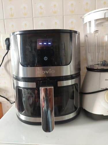 Customer photo review of Air Fryer Novio Grill & Fry
