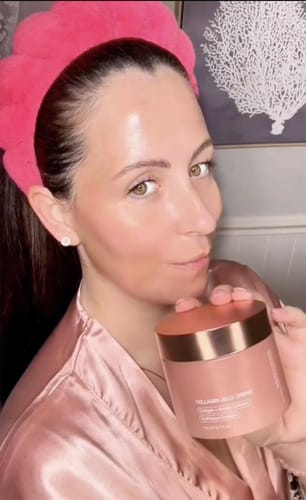 Customer photo review of Niacinamide Jelly Crème