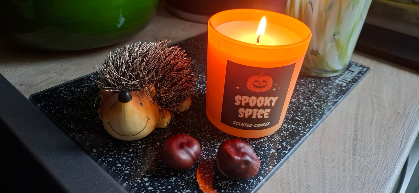 Customer photo review of Spooky Spice – Halloween Zimt Duftkerze