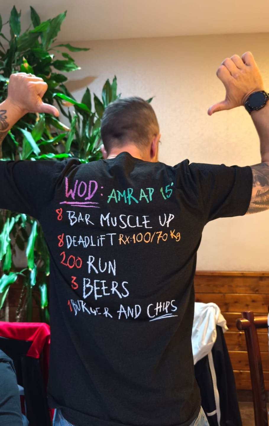 Customer photo review of BLACKBOARD - UNISEX